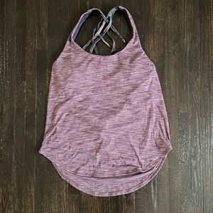 Purple Lululemon Tank w/ Built in Bra